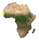 The Gambia is in West Africa